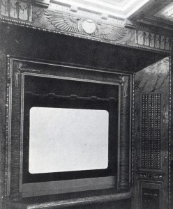 L'écran d'origine (photo de 1922)