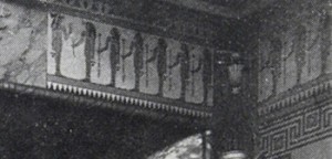 Frise égyptisante (photo de 1922)