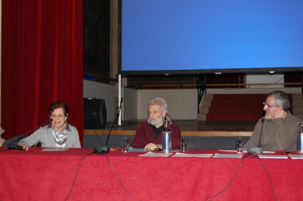 Jeannine Christophe (Histoire et Vies du 10e), Claude Aziza et Patrick Bousquet (Amis du Louxor)