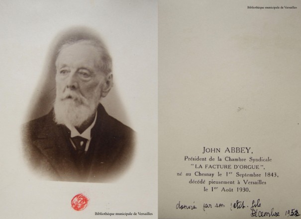 John Abbey fils (1843