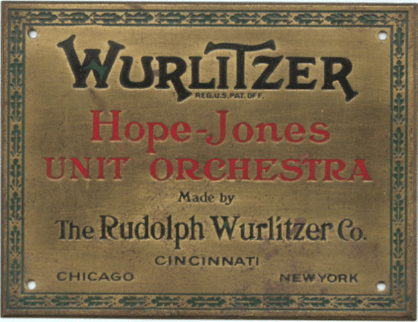 Wurlitzer - Hope Jones