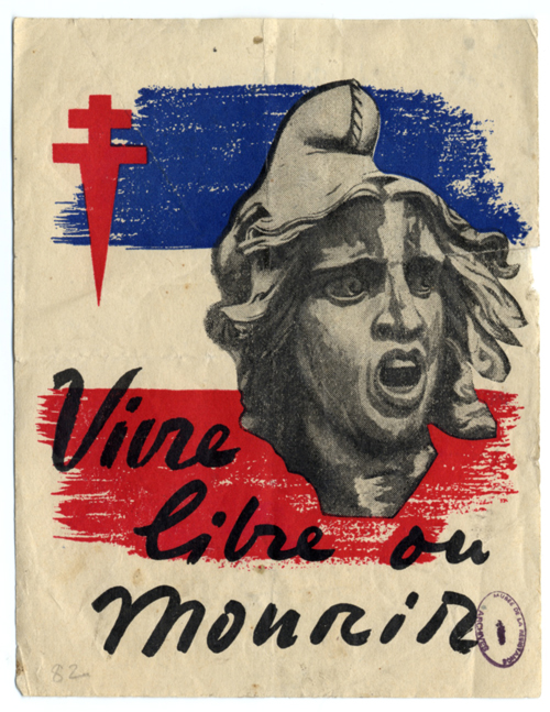 Le tract de la France combattante (collection du Musée de la Résistance nationale)