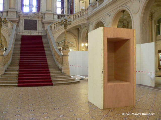 18 mars 2013 - montage de l'exposition