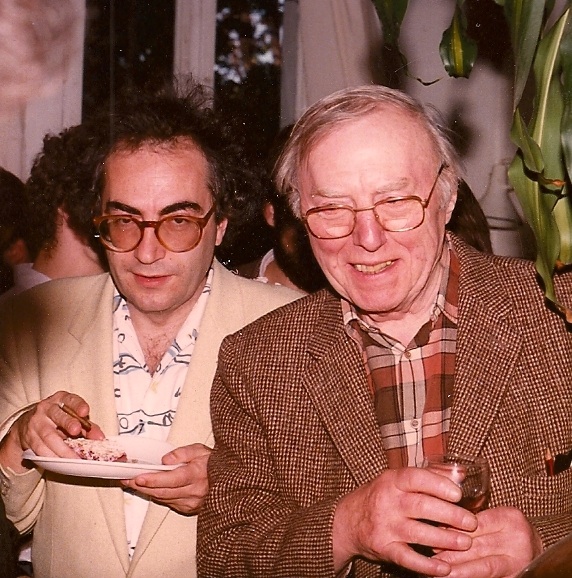 Paul Grimault et Jean-Pierre Pagliano en 1986 (DR)