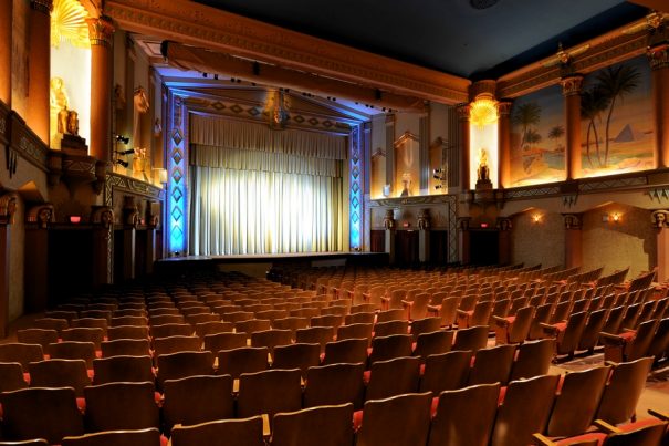 La salle de l'Egyptian Theater restaurée