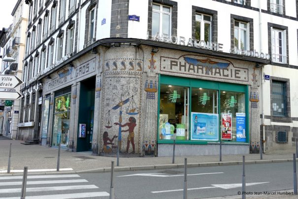 La pharmacie Léon Gros en 2014.