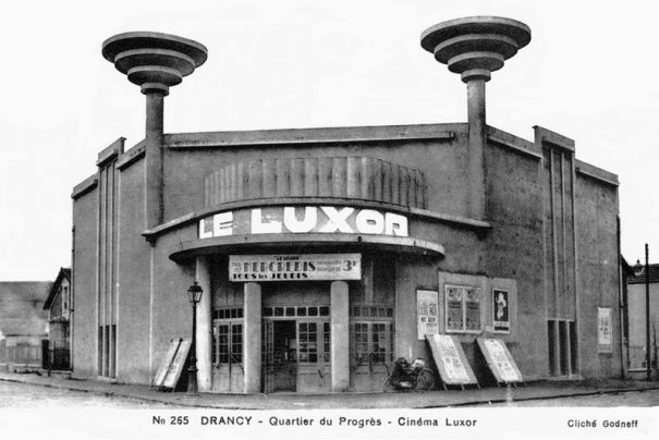 Carte postale représentant Le Luxor de Drancy. Cliché Godneff (collection privée)